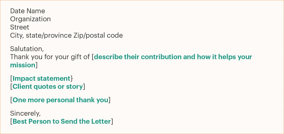 in-kind donation letter template