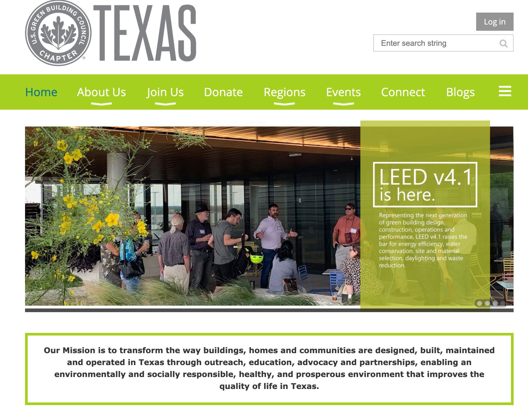 us green building texas ams website