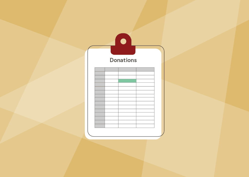 The Donation List Template Your Organization Needs to Stay on Track
