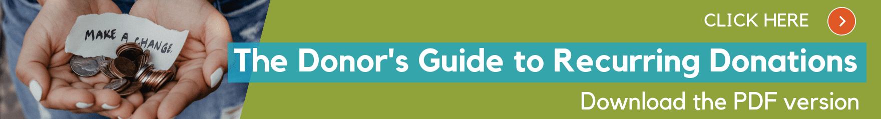 Recurring donations pdf banner