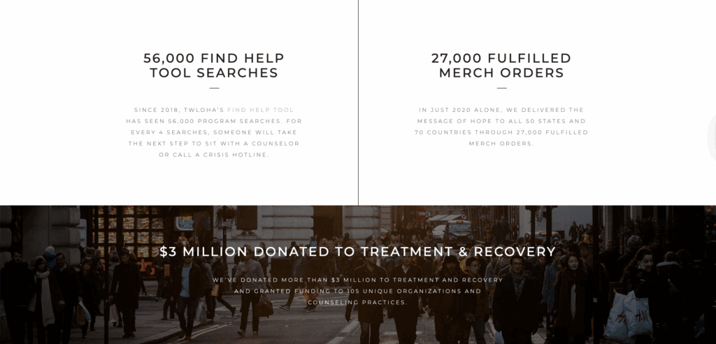 TWLOHA website screenshot